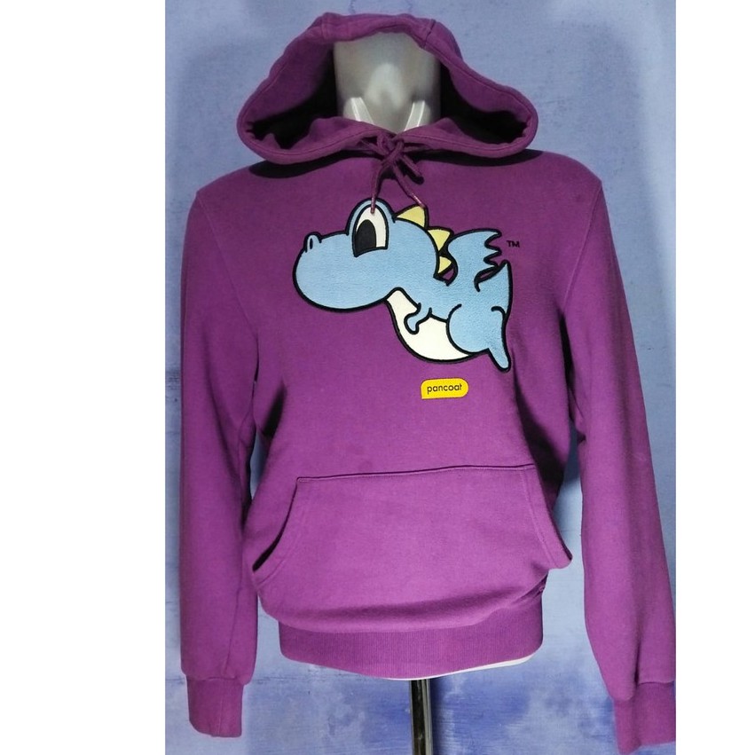 363 Pancoat Ungu Hoodie Naga Biru