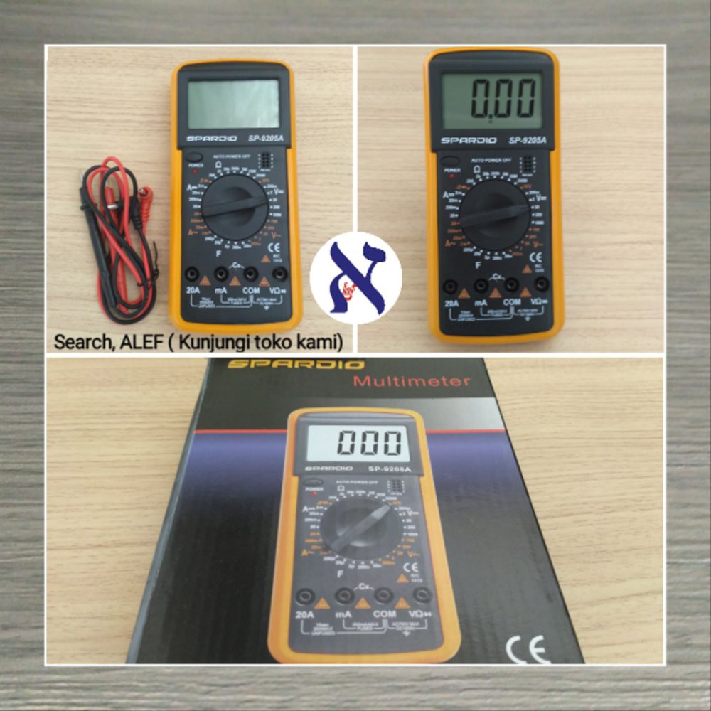 Promo avometer digital avo meter spardio Terbaik