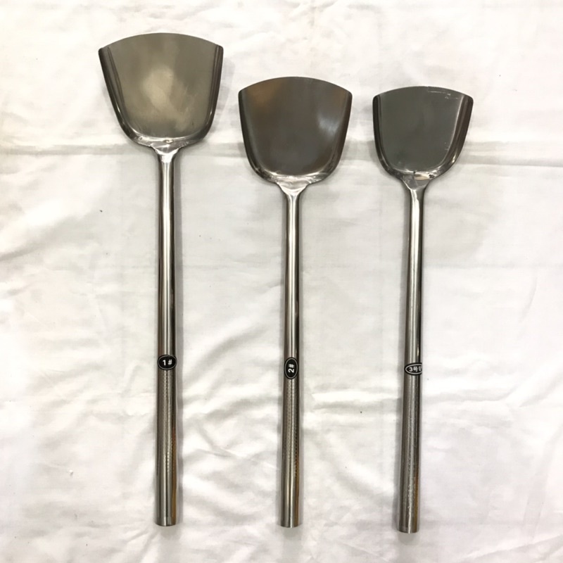 sendok goreng full stainless steel jumbo / sutil stainless jumbo