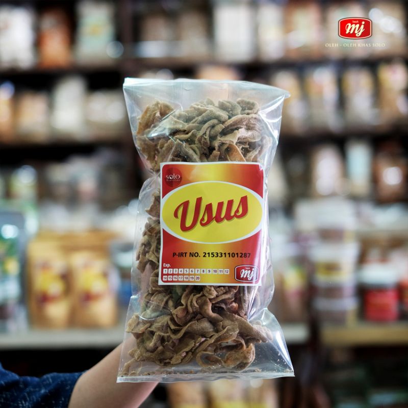 

KERIPIK USUS MJ 200 GRAM