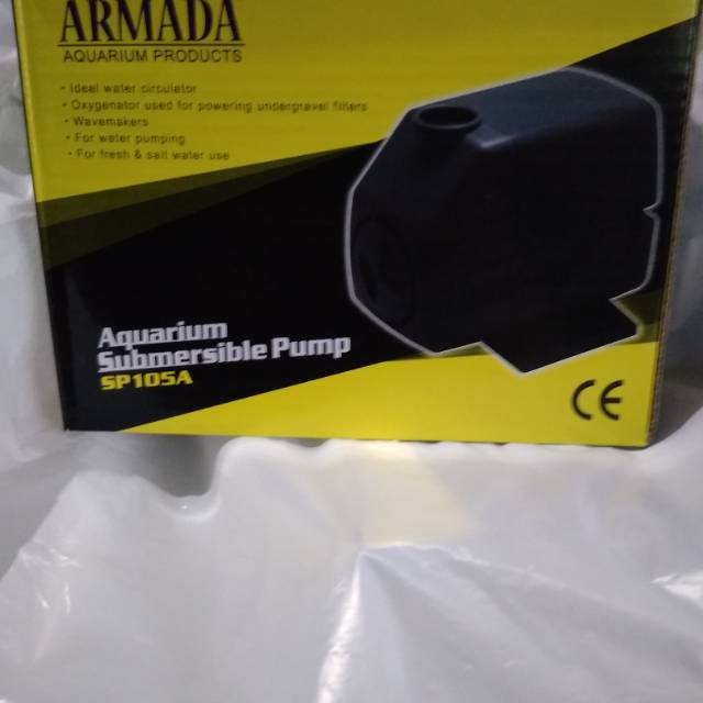Mesin pompa aquarium armada SP105A