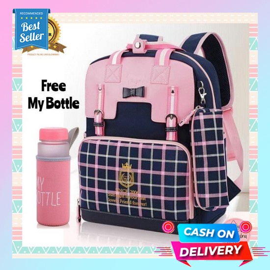 Tas Ransel Unicorn Anak Sekolah Perempuan Tk Sd Kelas 1 2 3 4 Pink Luc Tas Sekolah Anak Sd