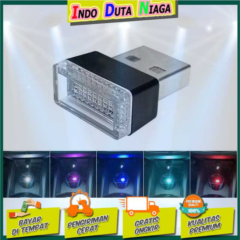 IDN TECH - Phelenseye Lampu LED USB Dekorasi Interior Mobil - TY203106