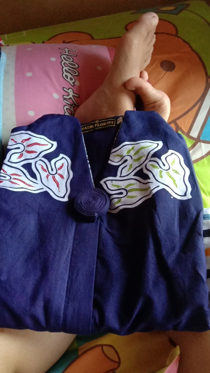 Terbaru Tunik Batik / Batik Tunik Warna Navy Tunik Batik Amara