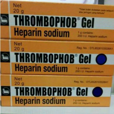 Thrombophob Gel / Heparin Sodium / Salep Memar / Trombopop Gel