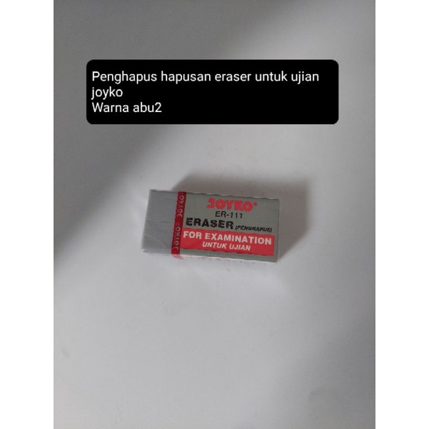 

Penghapus hapusan eraser untuk ujian joyko