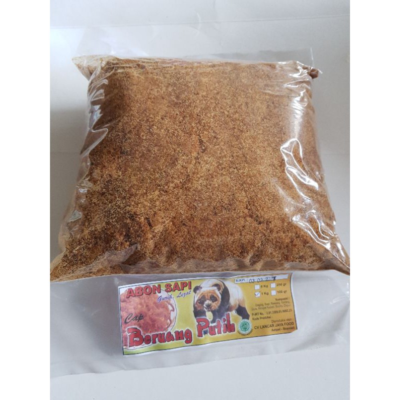 

Abon sapi "BERUANG" 1kg