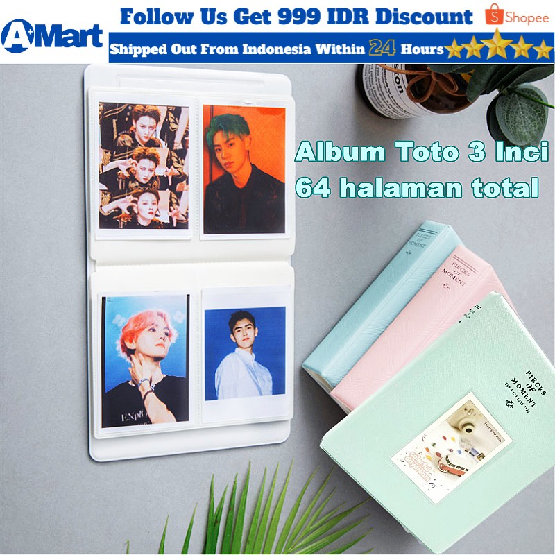 ⭐A Mart⭐Album Foto Polaroid Ukuran 3 Inci Model Gantung