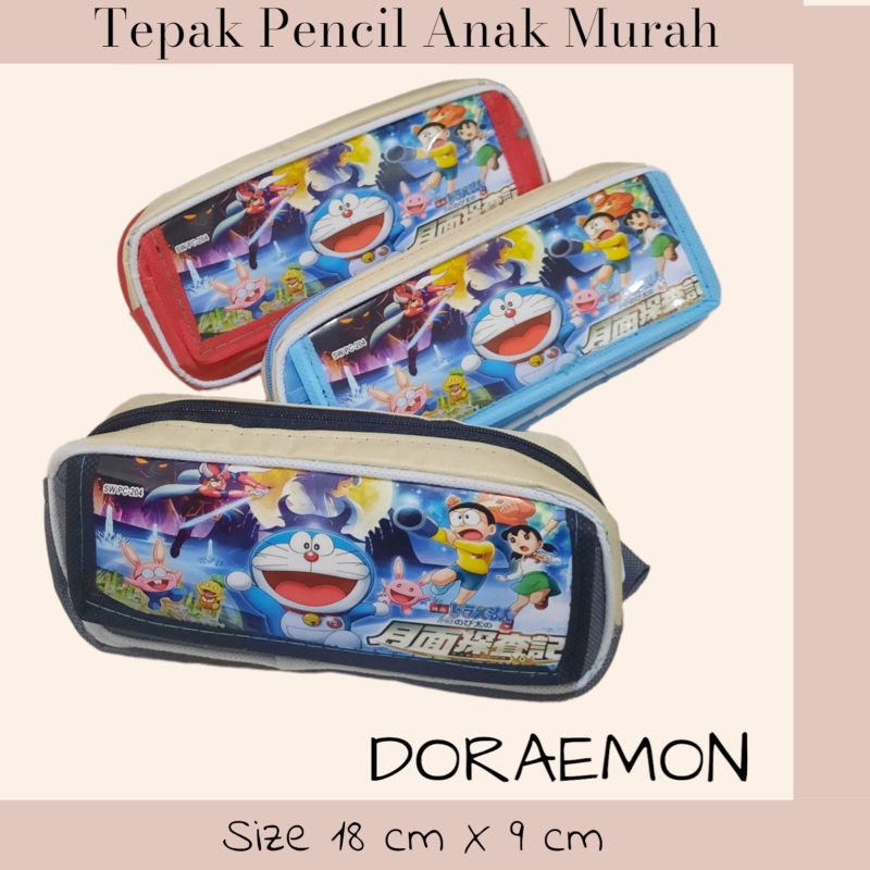 TEMPAT PENCIL MOTIF KARAKTER LUCU/PENCIL CASE/