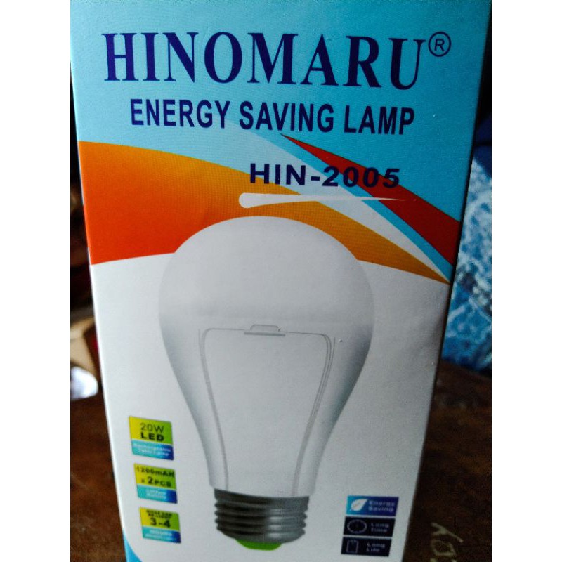 Bohlam Emergency Lamp / Lampu Darurat 20W HINOMARU (PREMIUM QUALITY)