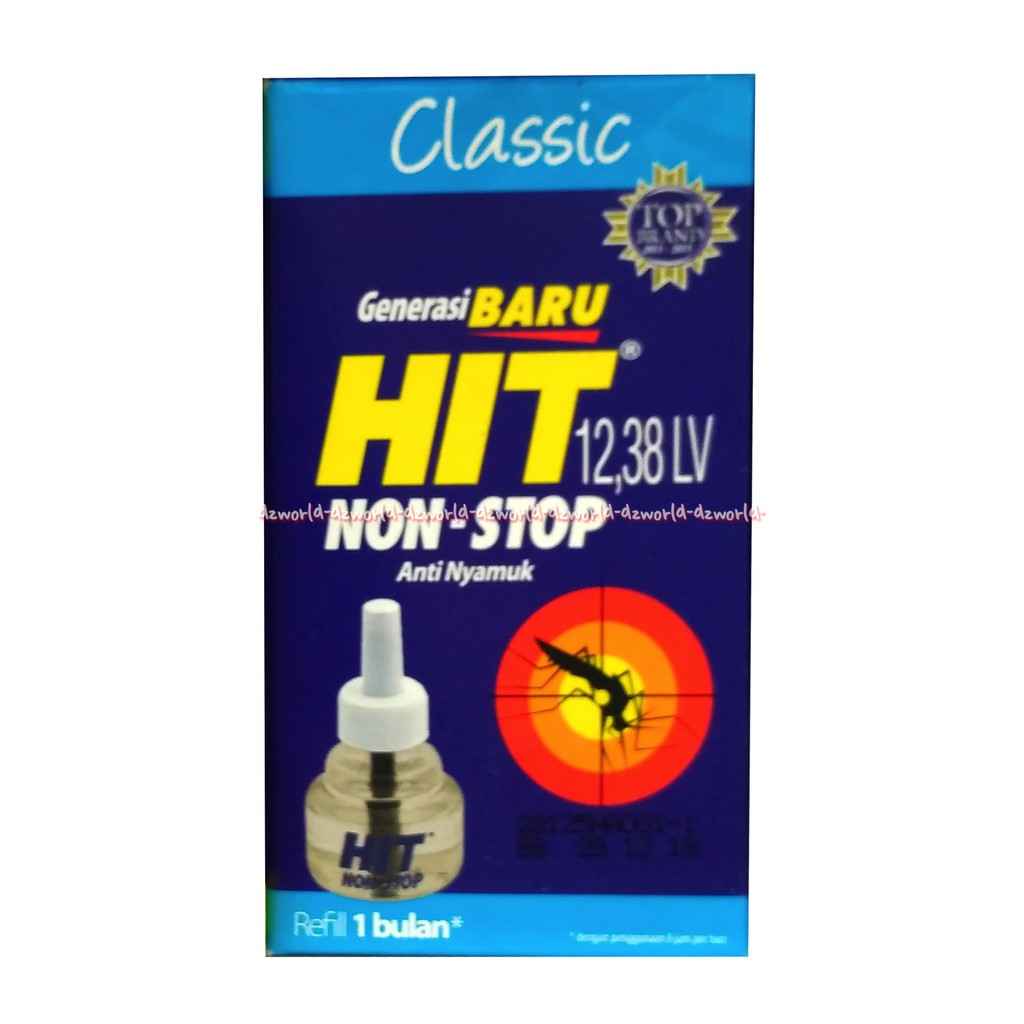 HIT Non Stop Extra Power 1bulan Isi Ulang Obat Nyamuk Listrik Refill Isi Ulang Refil Obat Nyamuk Listrik