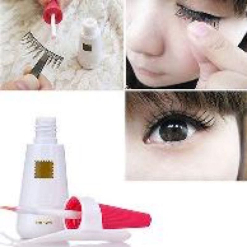 ✿ELYSABETHME✿ Lem bulu mata mei hwa untuk tempel bulumata palsu eyelash tahan lama cepat kering