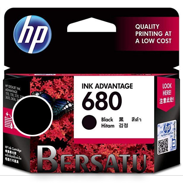 Catridge HP 680 Black ∭ Cartridge HP680 F6V27AA Original ♕ L0 SF Q1