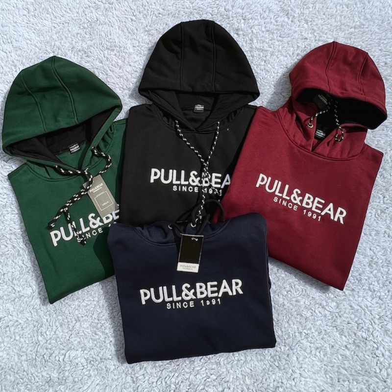 Hoodie pull and bear/Hoodie pull&bear/Hoodie pull and bear bordir/Hoodie pull&bear murah/pull and be