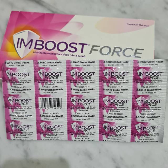 IMBOOST FORCE Daya Tahan Tubuh