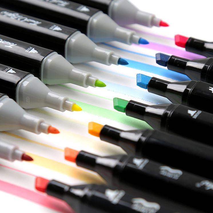 

{MURMER!} TouchFive 24/36/48/60/80 Warna Sketsa Spidol Umum General Marker Set Animation Markers
