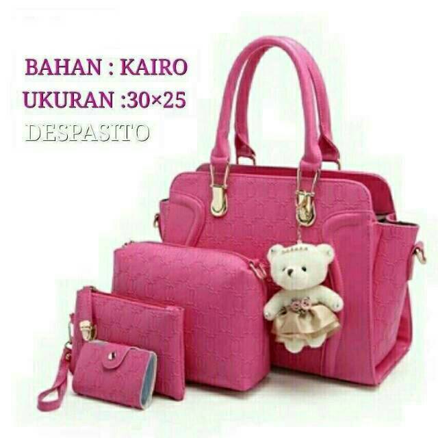 Tas desvacito 4in1 handbag wanita fashion tas selempang tanpa boneka