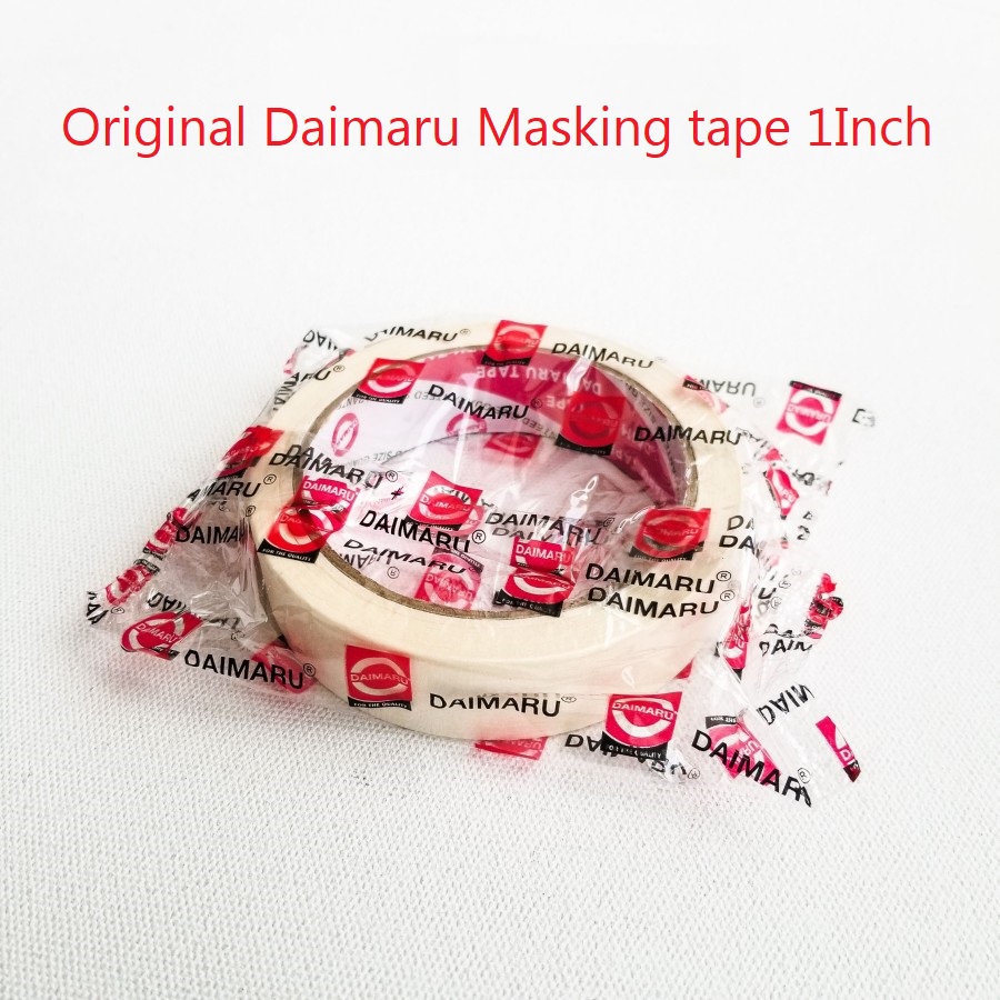 

Original Masking Tape Solasi Kertas 1 INCH 1Inch 1In 24mm DAIMARU solatip kertas 1In 24mm