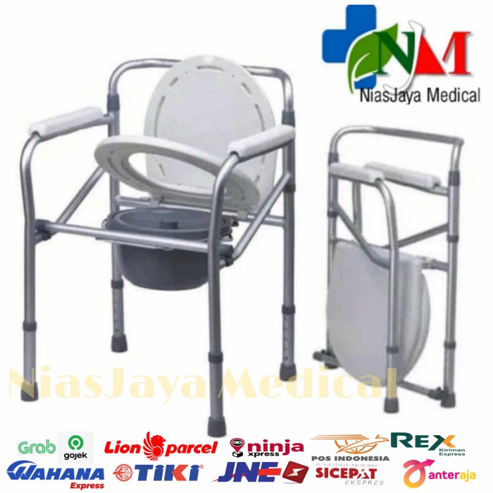 Commode chair sella KY 894 tanpa roda- Kursi Commode BAB sella KY 894