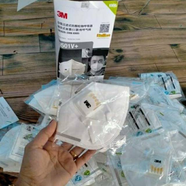 3M 9501v+ / Masker 3M 9551v