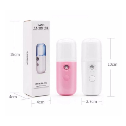 Nano Spray Perawatan Wajah - Nano Spray Portable - Nano Mist Sprayer Pelembab Wajah