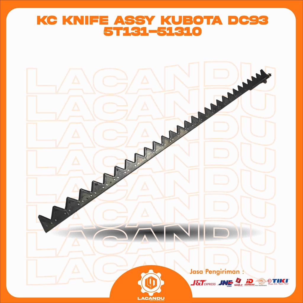 KC KNIFE ASSY KUBOTA DC93 5T131-51310 FOR COMBINE HARVESTER LACANDU PART