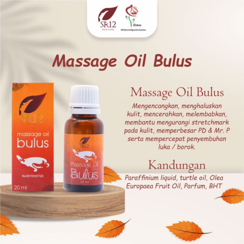 

NEW !!! BULUS OIL SR12/ampuh mengatasi masalah kulit