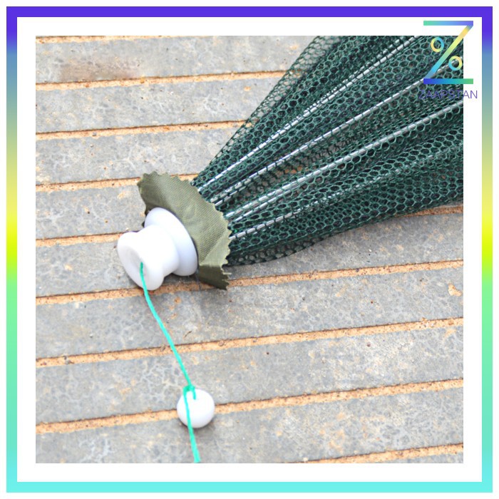 Jaring Pancing Ikan Hexagonal 8 Hole Fishing Net Trap Cage