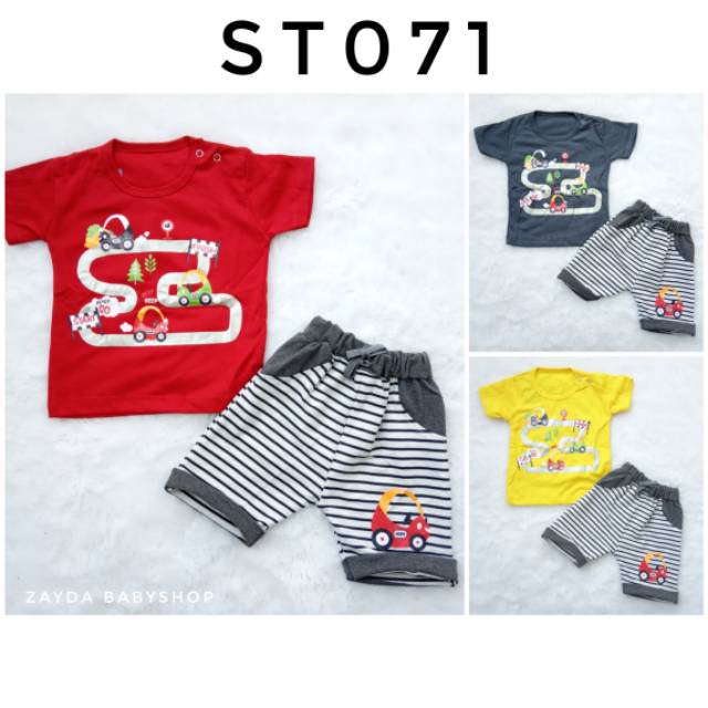 Setelan Bayi Toretto Car
