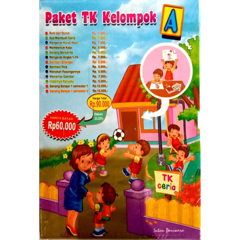 BUKU PAKET TK KELOMPOK TK A