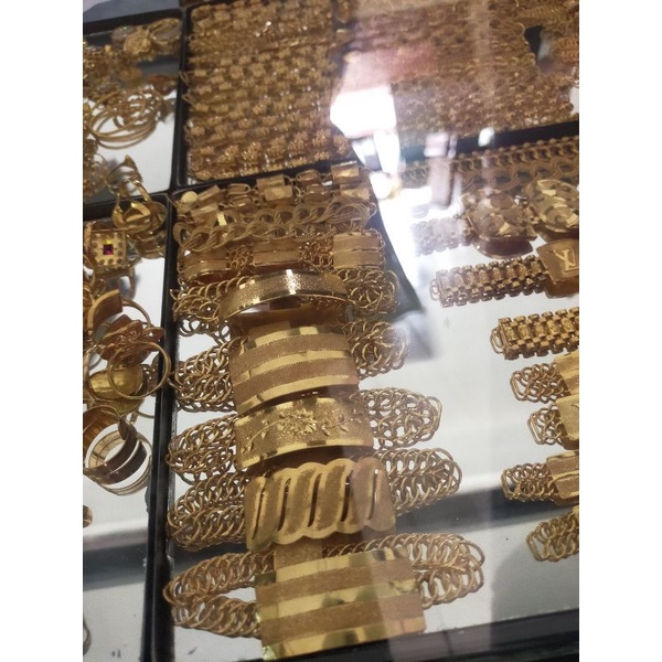 gelang emas kadar 375