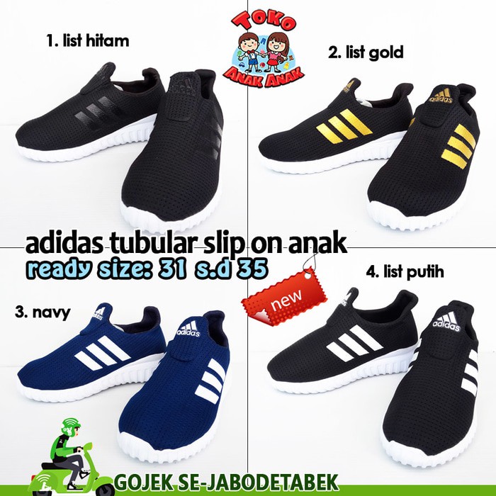 adidas tubular slip on anak import. sepatu adidas. adidas anak promo 1255