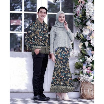 BAJU KONDANGAN PESTA CEWEK COWOK TERBARU 2021 CAUPLE COPLE COPEL KAPEL BATIK ROSALINDA