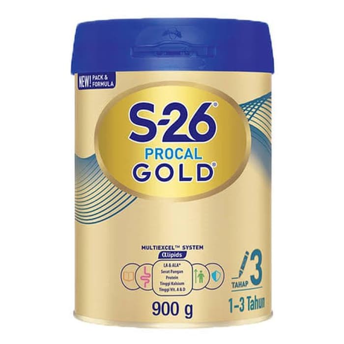 Susu S26 Procal Gold Tahap 3 900 gram