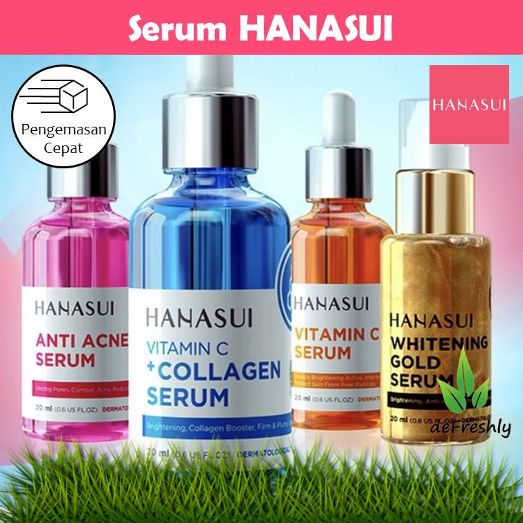 HANASUI - Serum Wajah | hanasui serum gold, serum vitamin C, serum anti acne, power serum