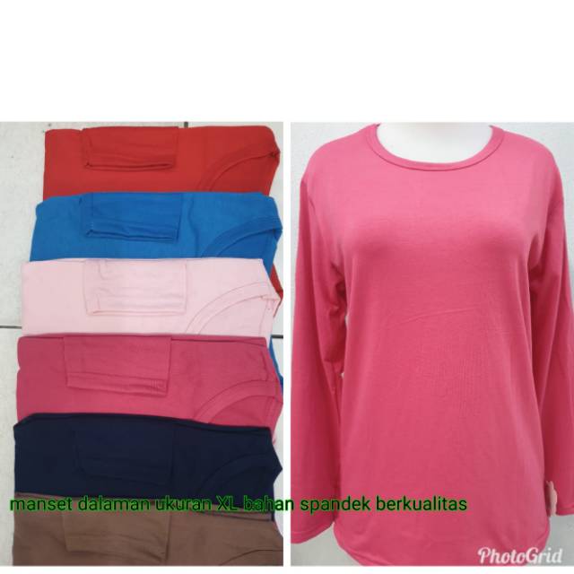 tokoabelgrosir spandex manset uk XL tgn  panjang