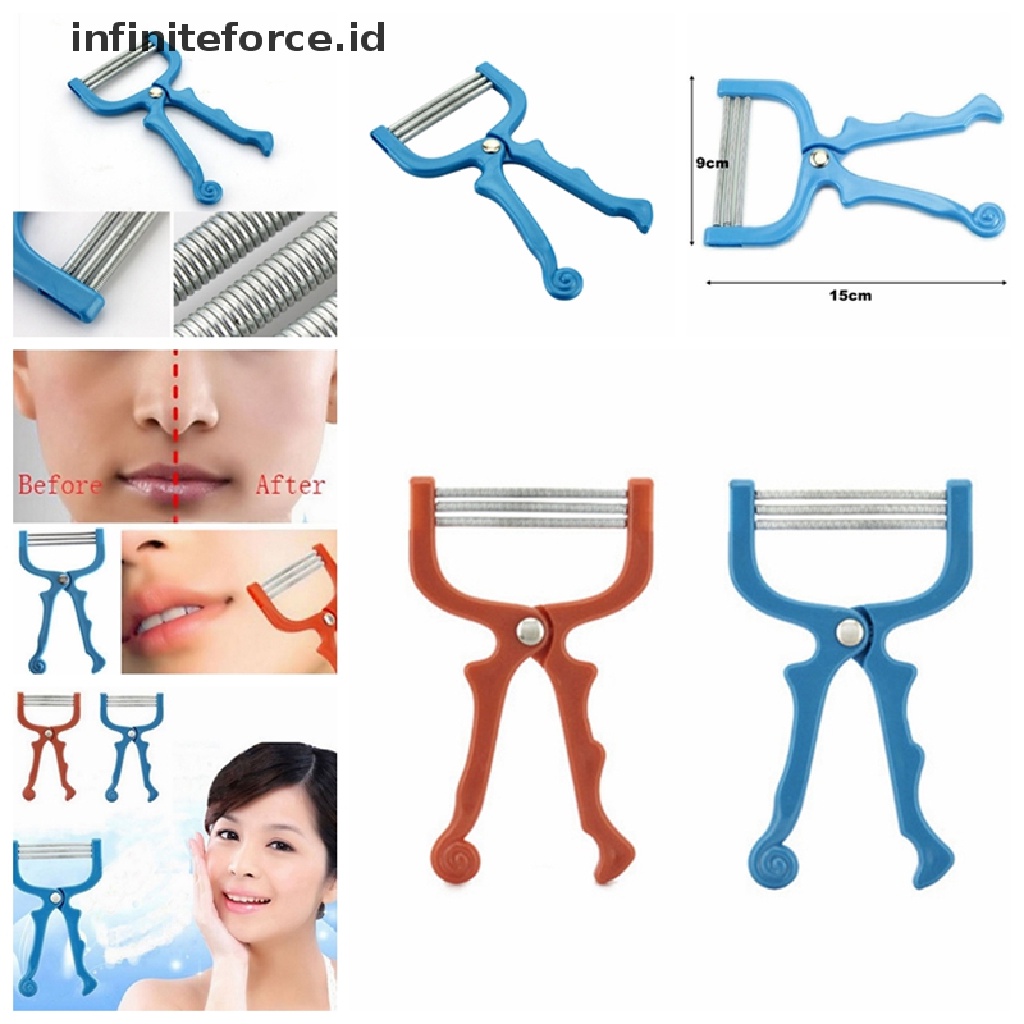 (Infiniteforce.Id) Epilator / Alat Cukur Bulu Wajah Model Genggam