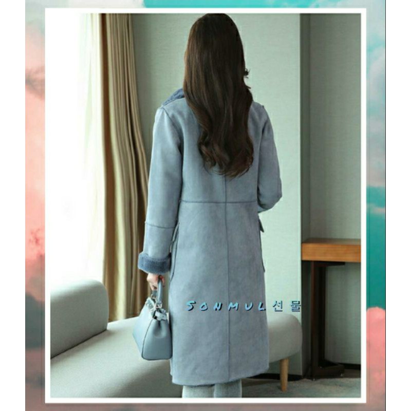 READY INDONESIA WOMAN WINTER COAT PREMIUM SUEDE 'VIVI' JAKET WANITA MUSIM DINGIN