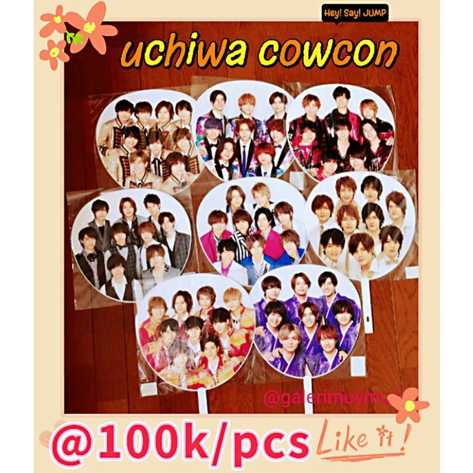 [READY] UCHIWA JUMBO OFFICIAL HEY SAY JUMP COUNTDOWN CONCERT COWCON