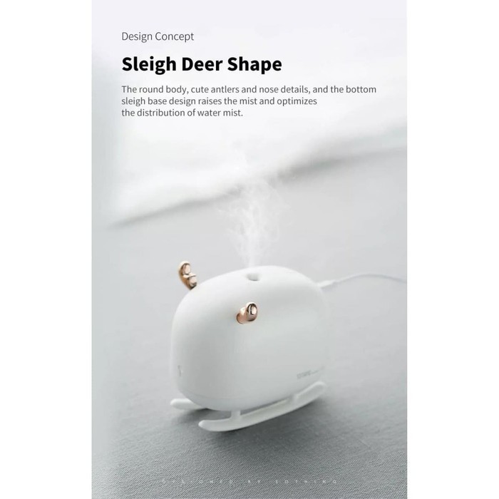 Sothing Deer Humidifier Air Purifier Night Light 260ml