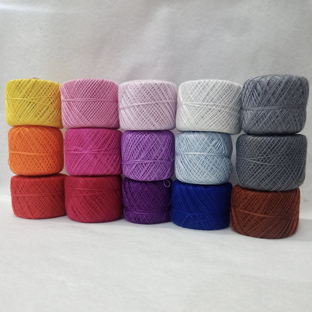 Benang Sulam Warna Warni - benang untuk menyulam