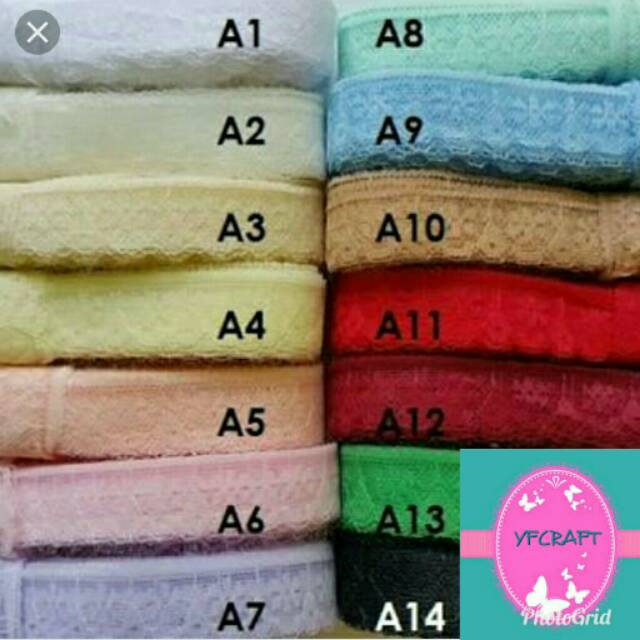 Renda air 3.5cm per roll