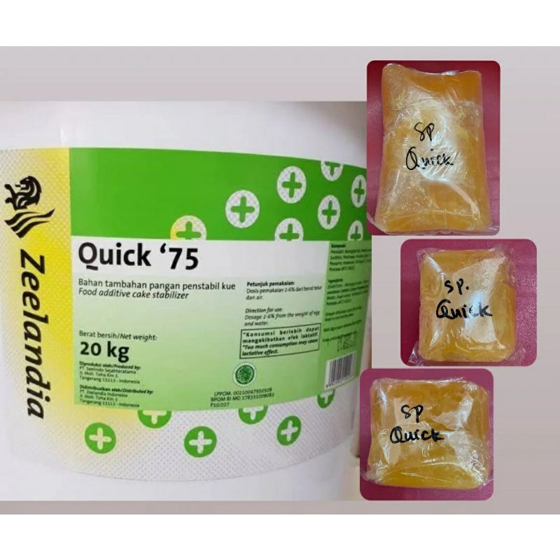 

SP QUICK 75 - 100GR (REPACK)