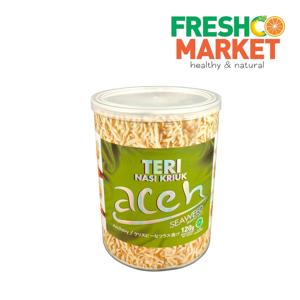 

ACEH TERI NASI KRIUK SEAWEED 120GR