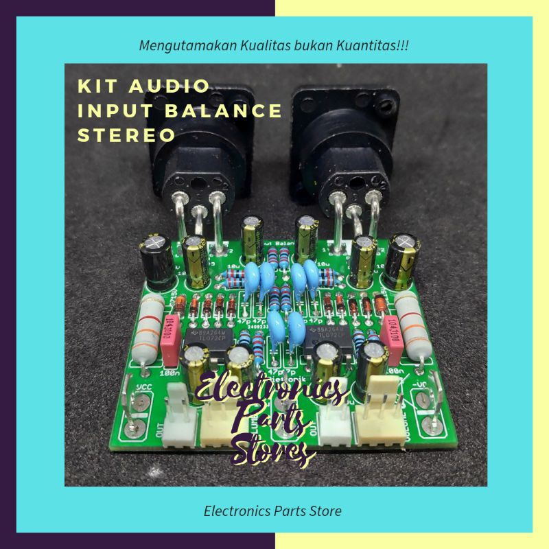 KIT INPUT BALANCE STEREO KIT AUDIO KIT AMPLIFIER
