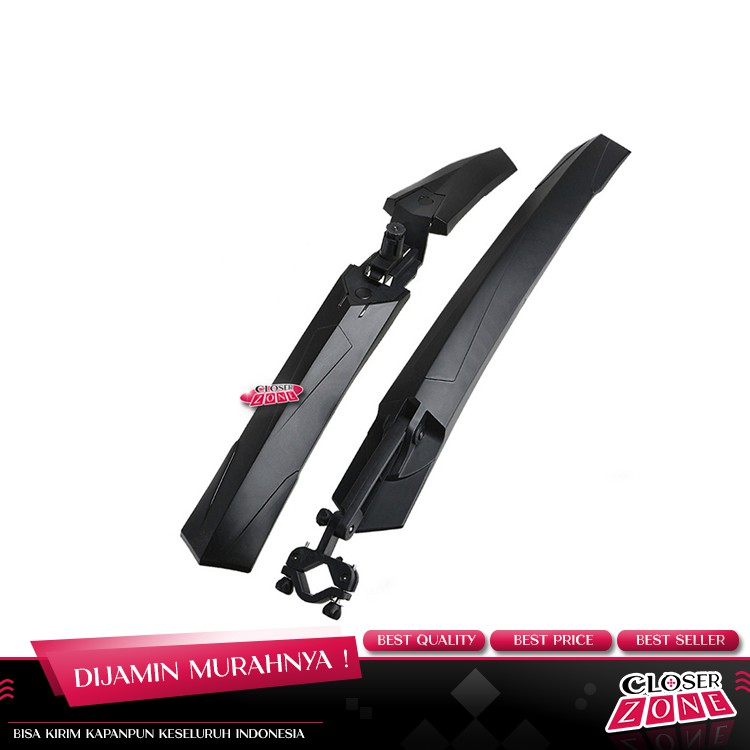 Spakbor Sepeda Depan & Belakang MTB - Black