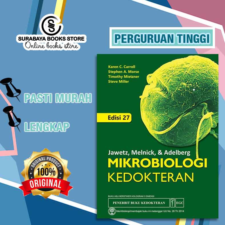 MIKROBIOLOGI KEDOKTERAN ED. 27 # JAWETZ, MELNICK, ADELBERG