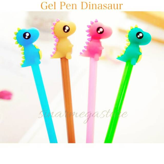 

Pulpen gel karakter Dinosaurus murah