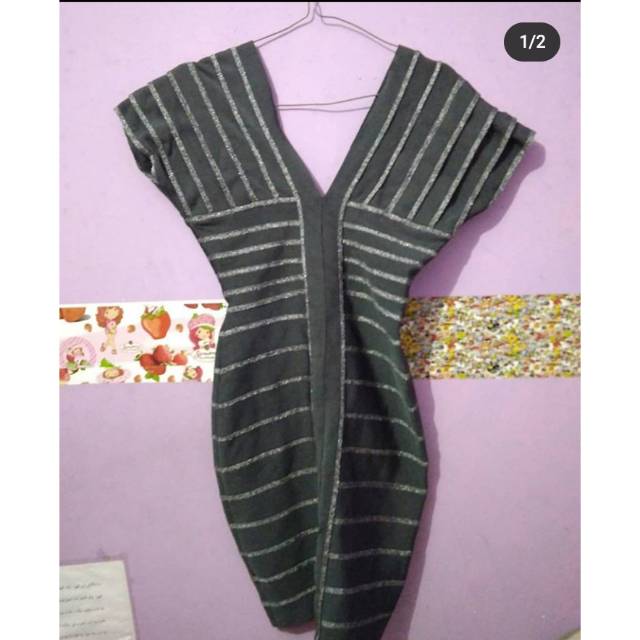 preloved herve leger dress