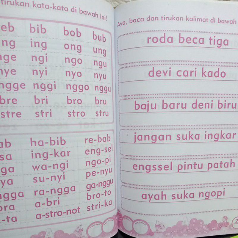 Buku Asyiknya Belajar Calistung